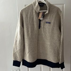 Patagonia Women’s Woolyester Fleece Pullover XL NWT Oatmeal colored